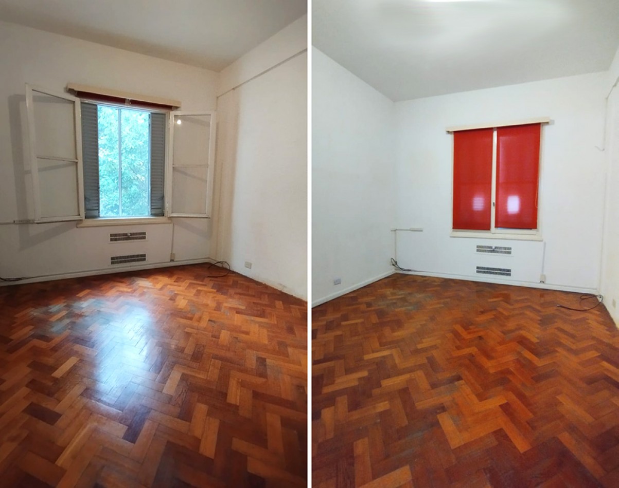 Excelente 3 ambientes con dependencia al contrafrente con vista a pulmon / Zona UADE