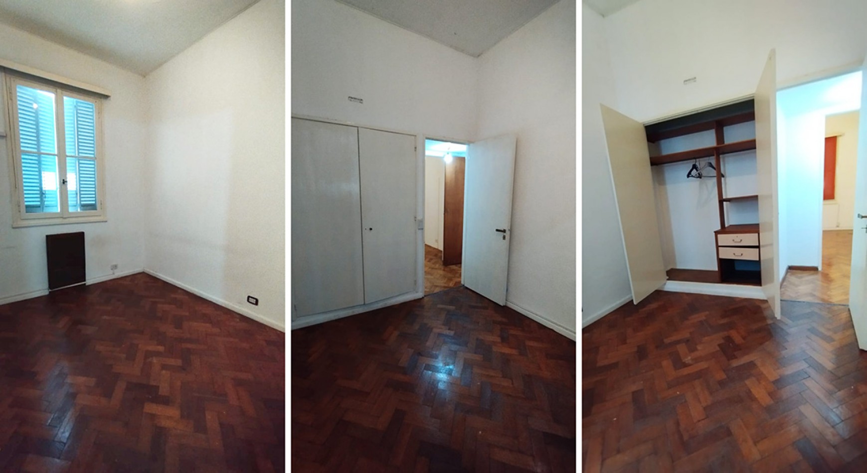 Excelente 3 ambientes con dependencia al contrafrente con vista a pulmon / Zona UADE