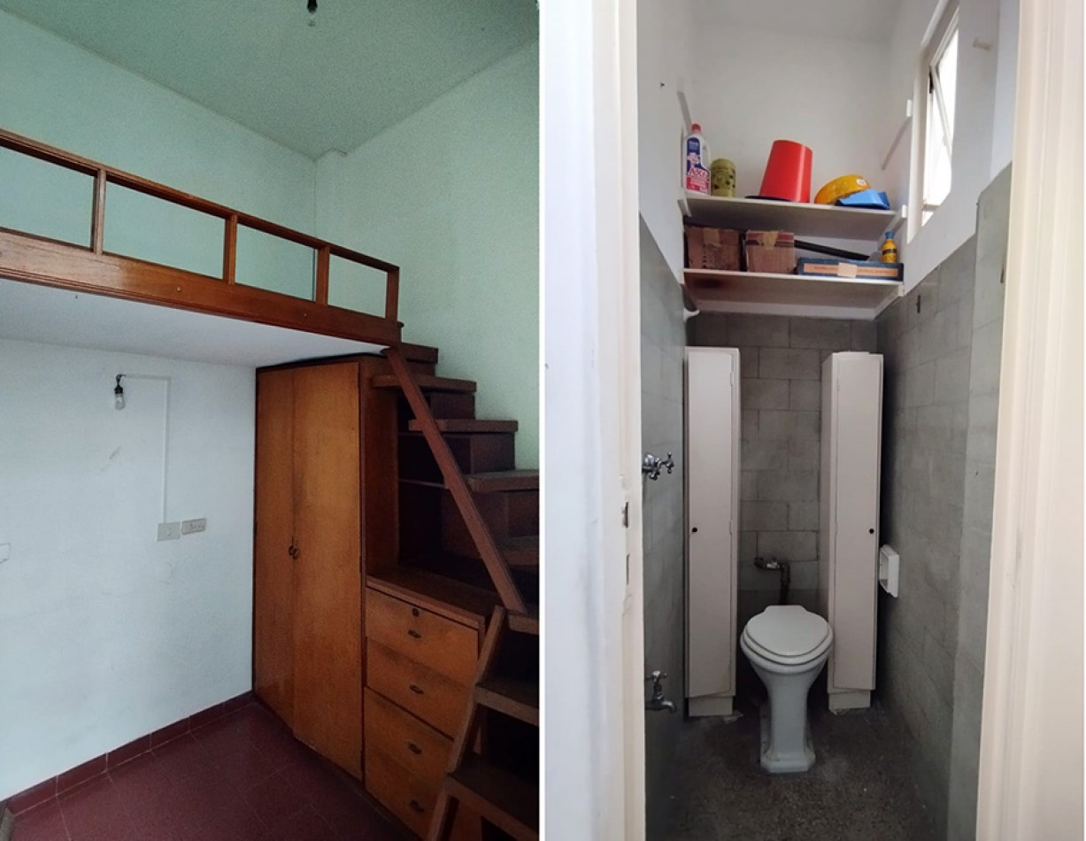 Excelente 3 ambientes con dependencia al contrafrente con vista a pulmon / Zona UADE